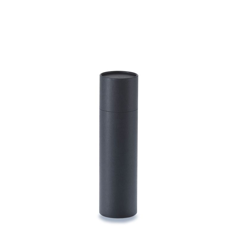50 Tubes en carton noir  | 245 x 66 mm