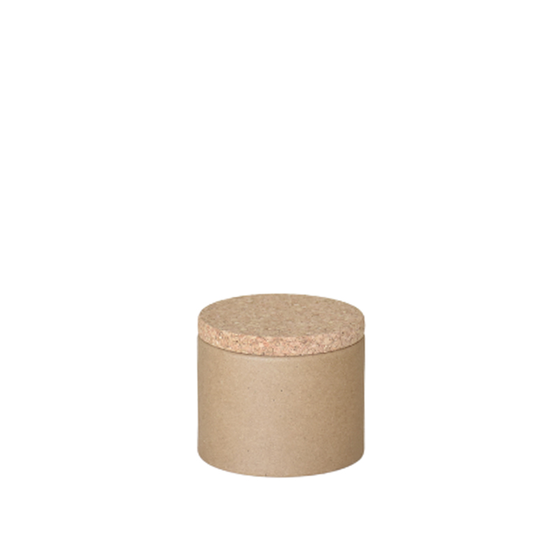 50 Pappdosen mit Korkdeckel kraft 1c | 60x80 mm I food grade