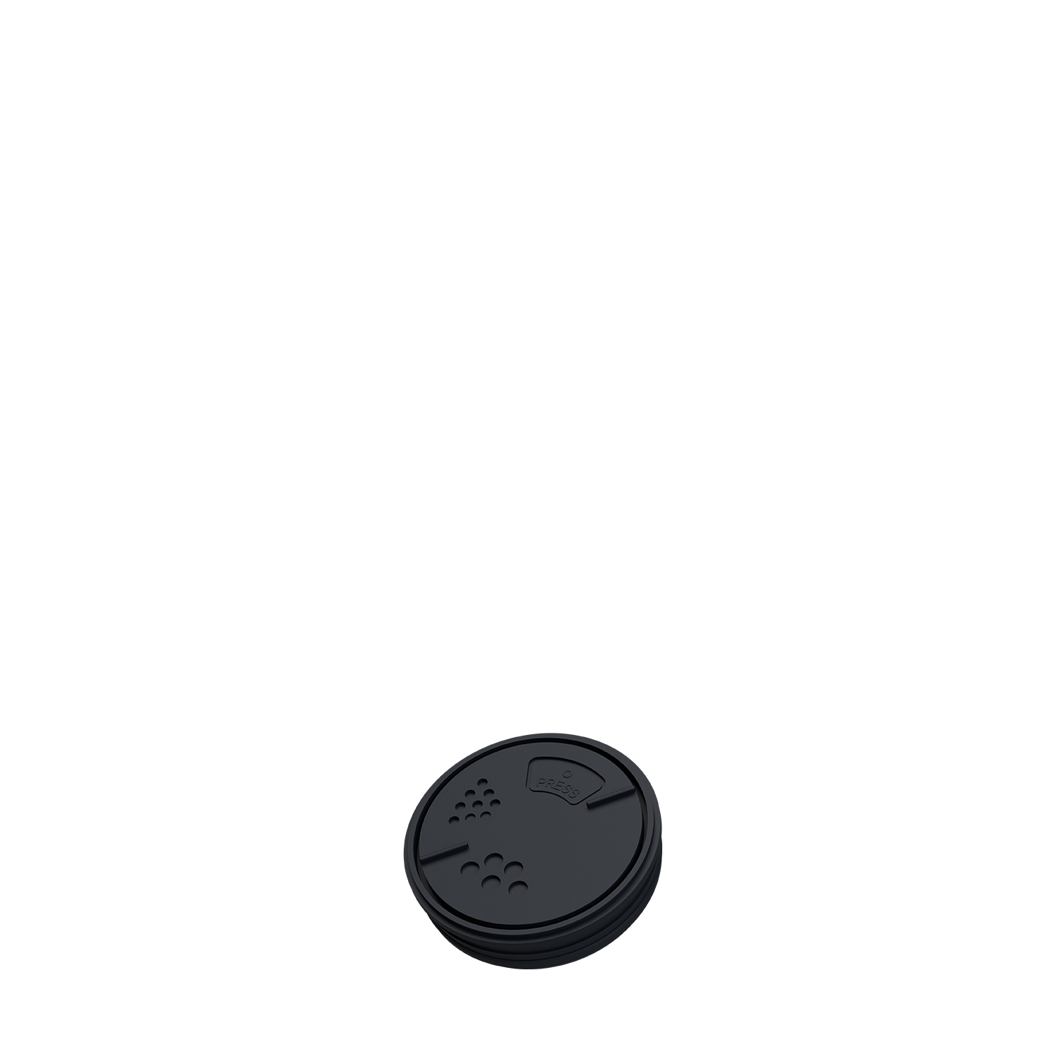 Streueinsatz/Deckel schwarz I Ø45 mm I food grade
