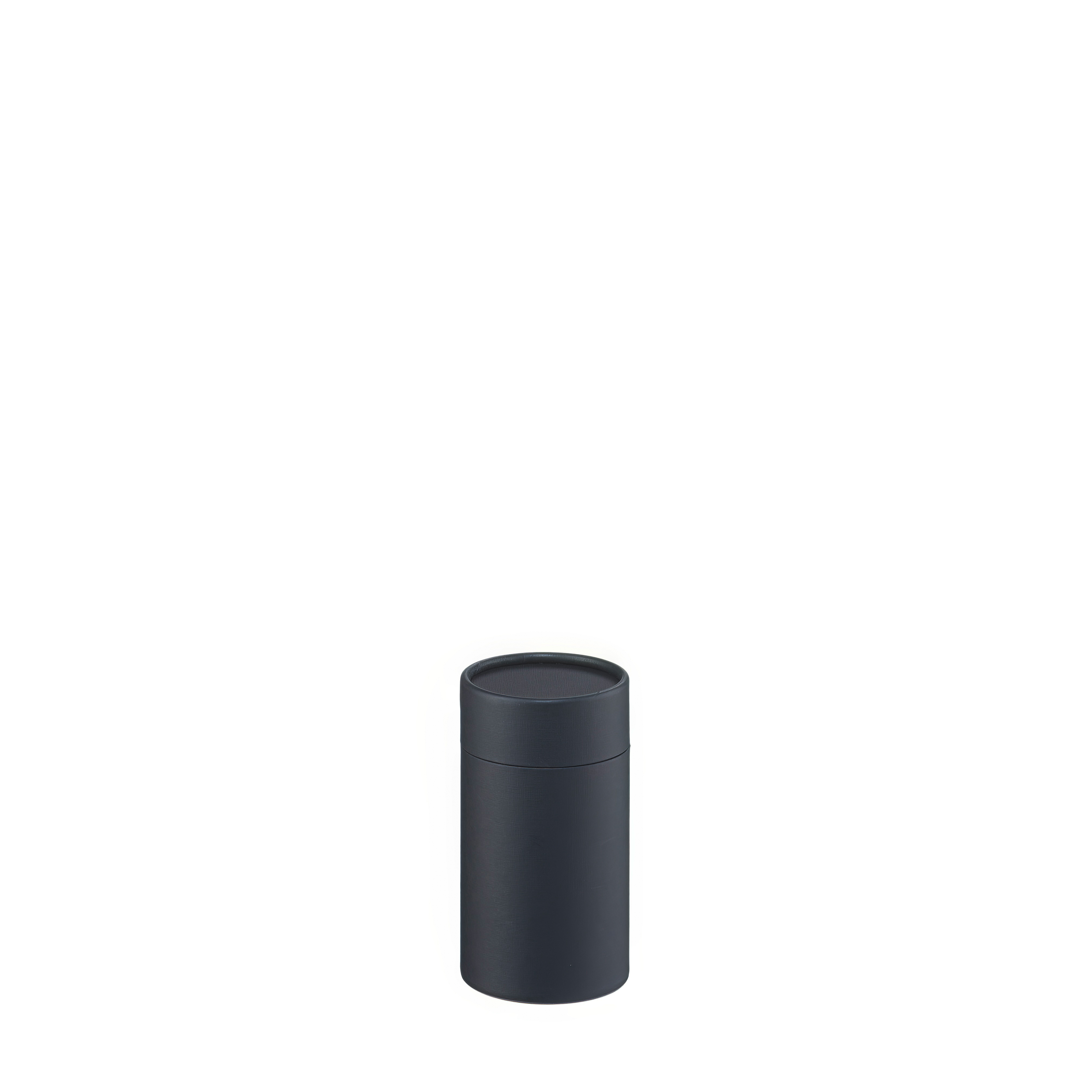 Pappdose schwarz linon | 120 x 66 mm I food grade