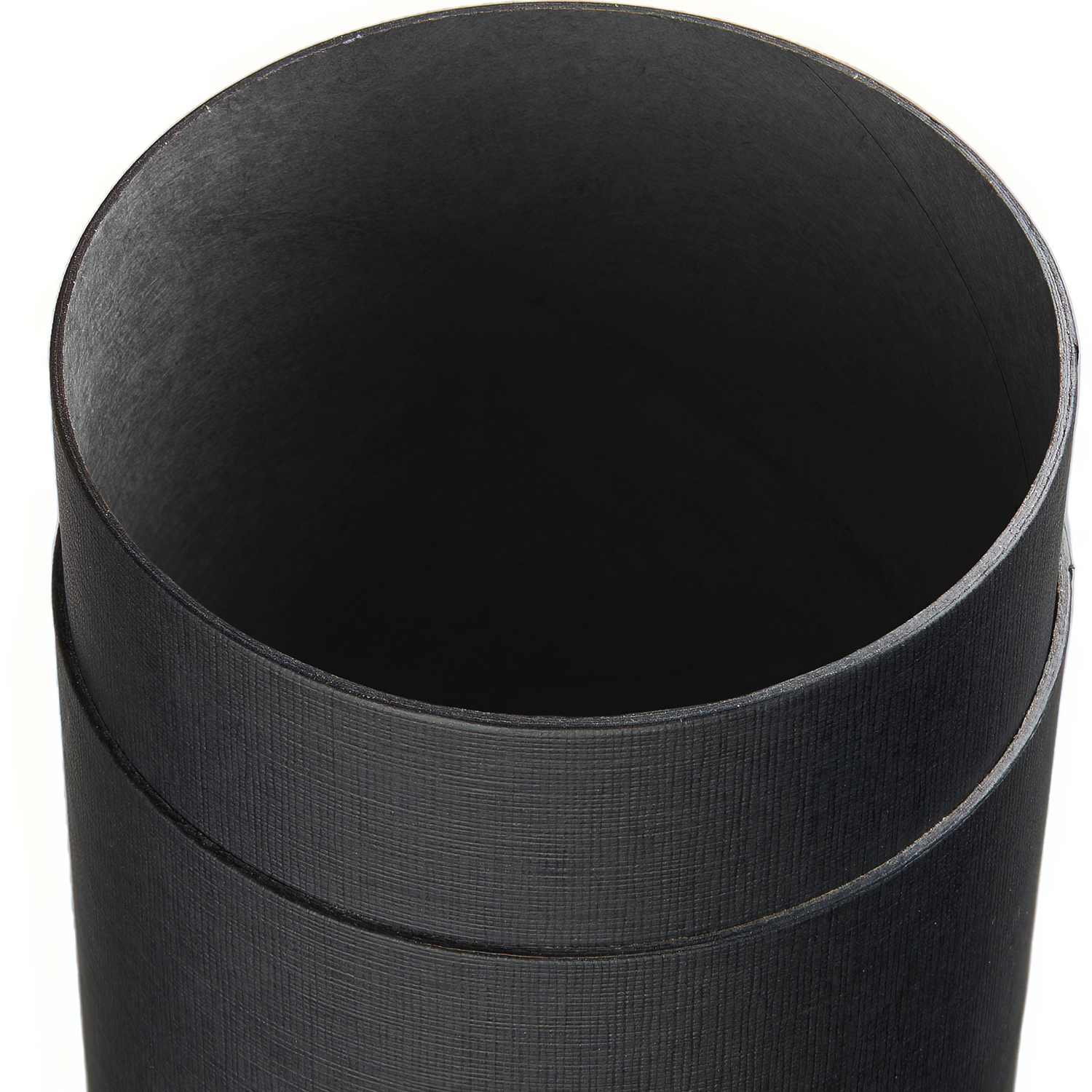 25 Paper Tubes black linon | 330 x 97 mm