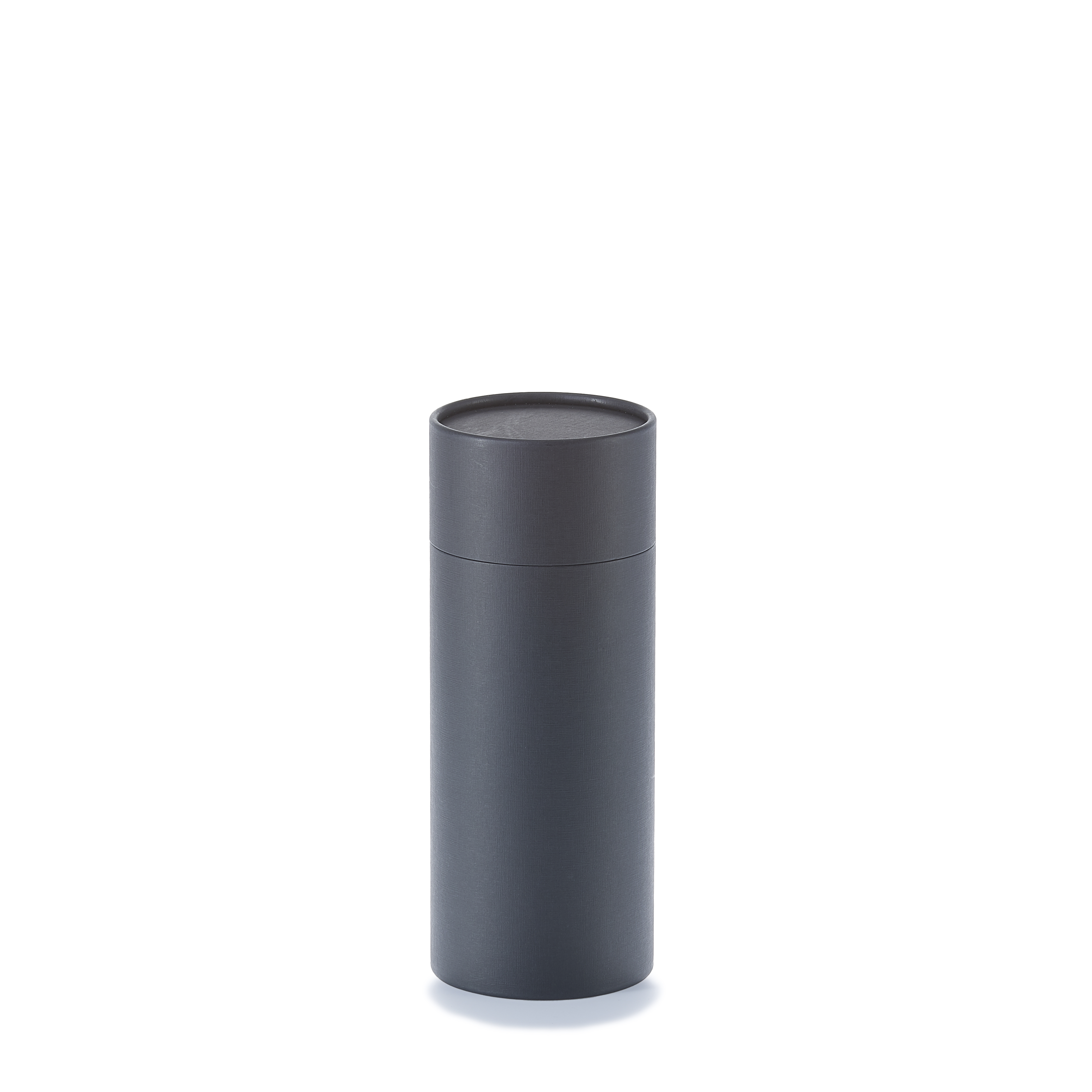 Tube en carton noir linon | 215 x 87 mm