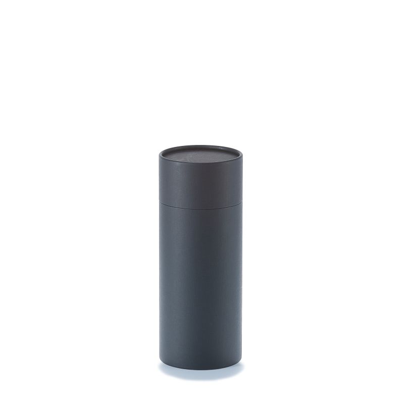 50 Tubes en carton noir linon | 215 x 87 mm