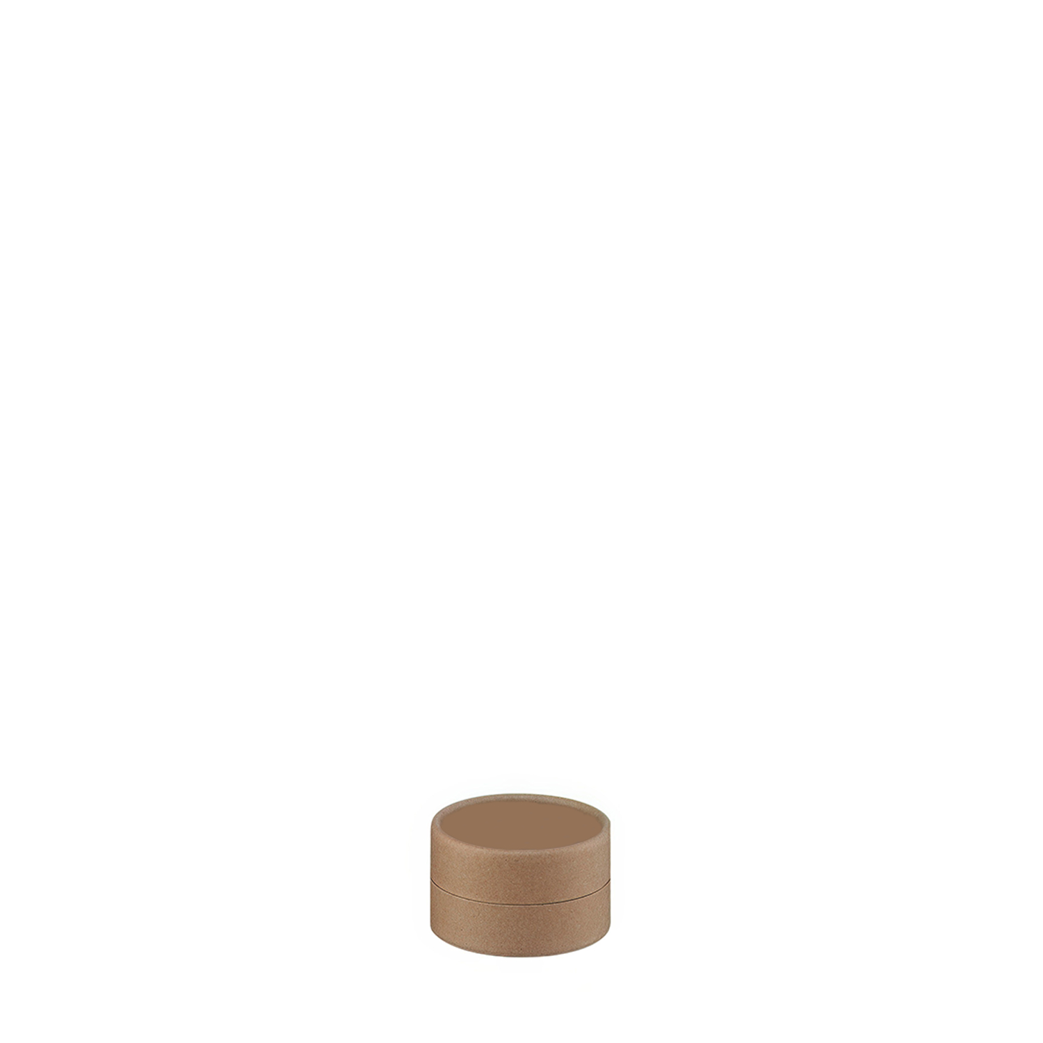 100 Pappdosen kraft 1c  | 30 x 66 mm I food grade