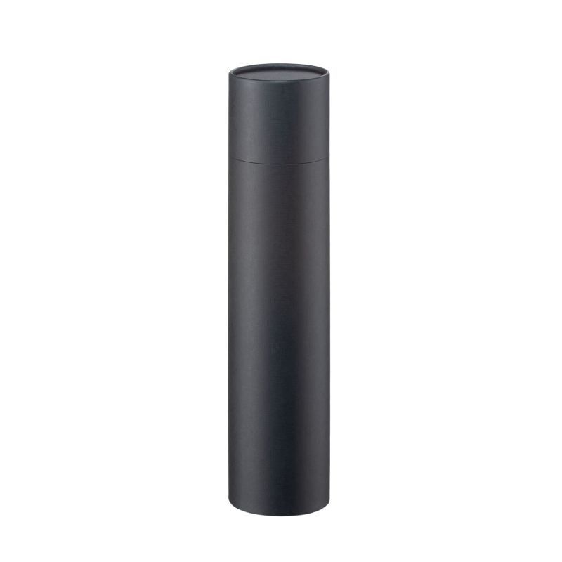 25 Paper Tubes black linon | 355 x 79 mm