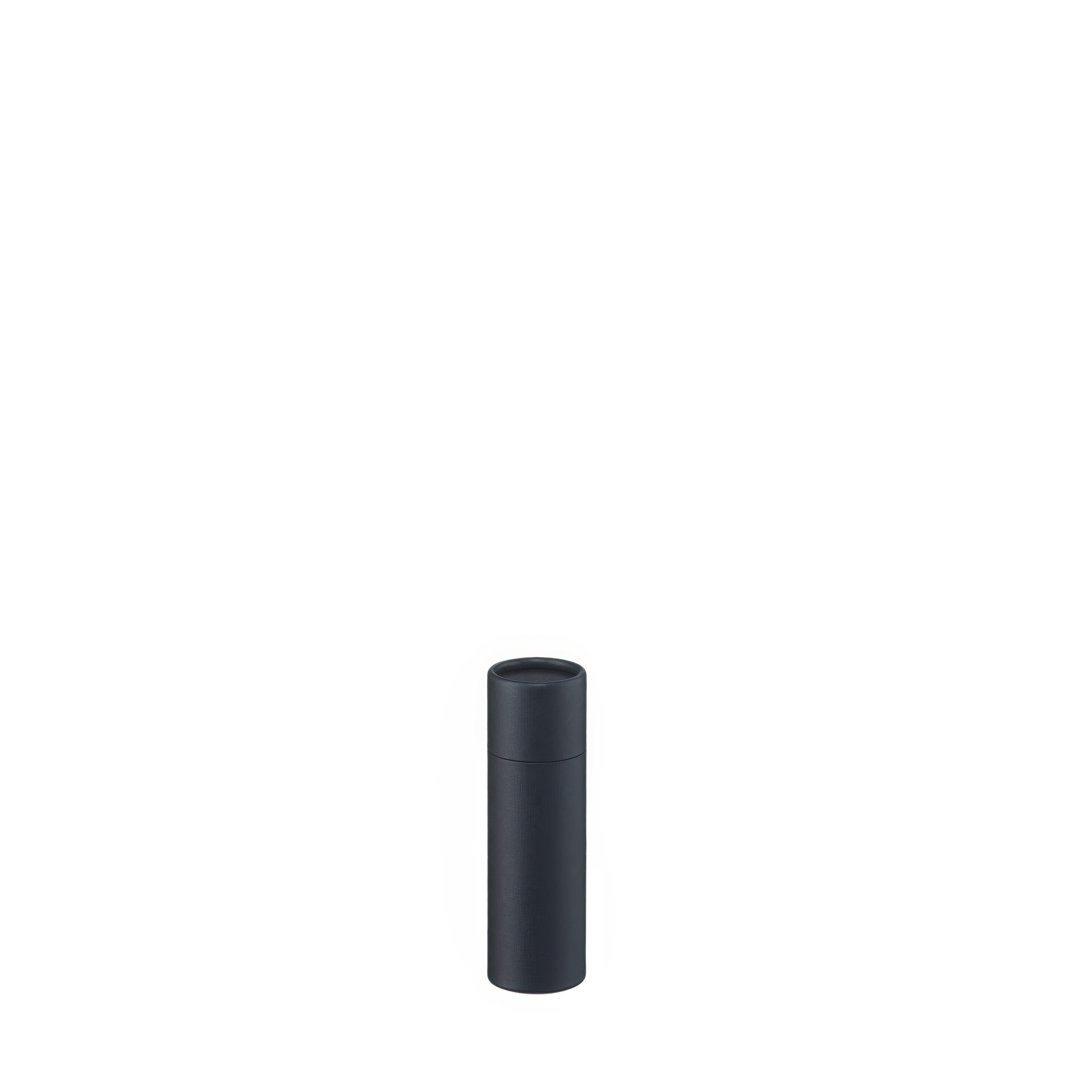 100 Pappdosen schwarz linon | 110 x 34 mm I food grade