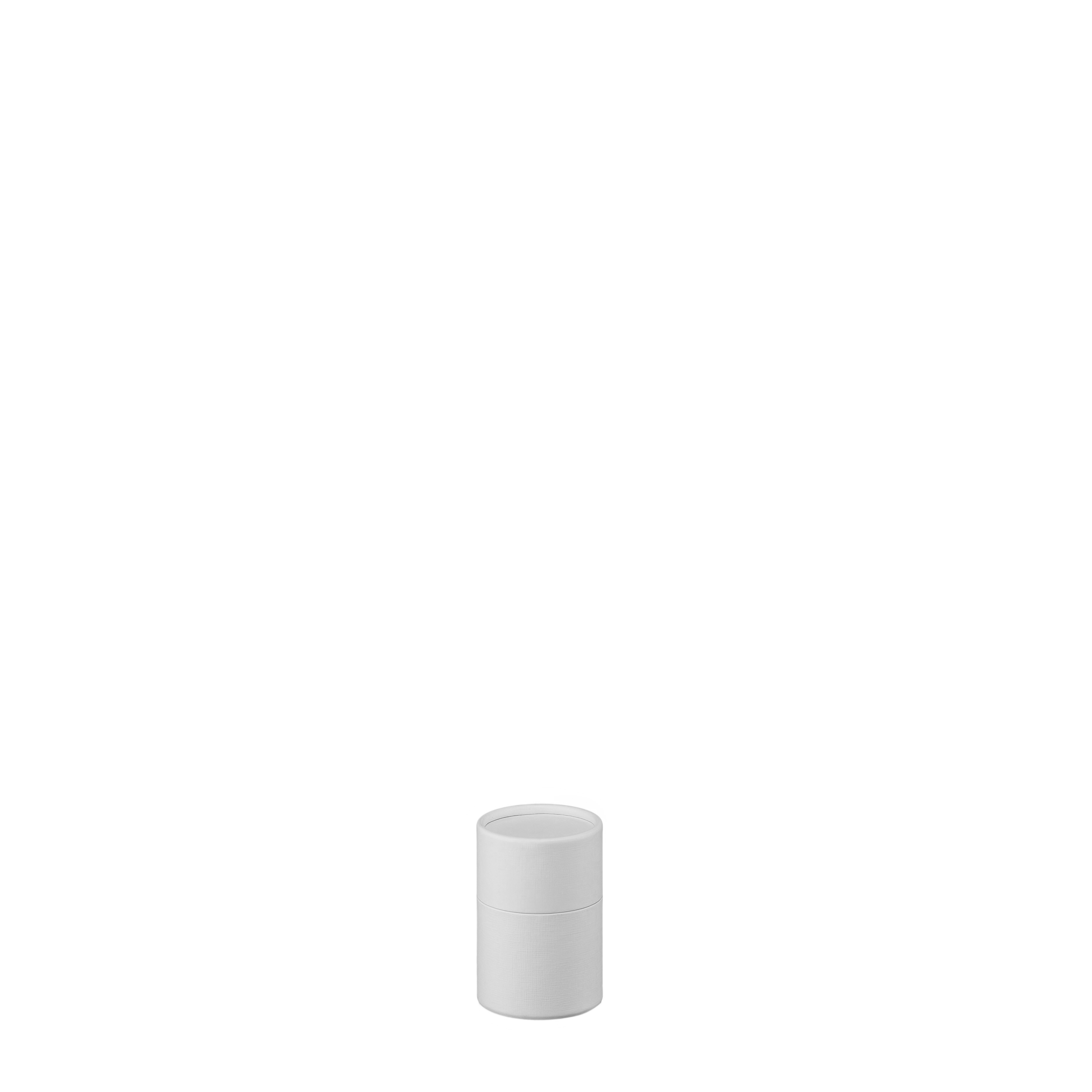 Pappdose weiß | 60 x 45 mm I food grade