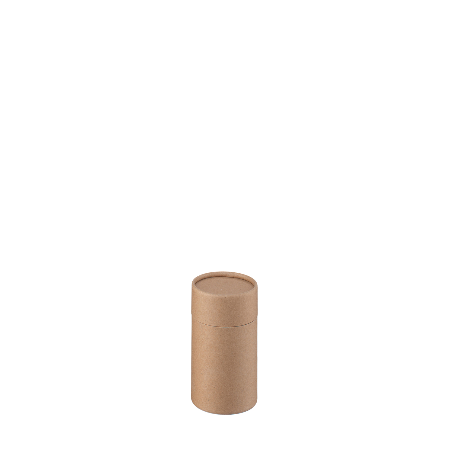 50 Pappdosen kraft 1c | 125 x 52 mm I food grade