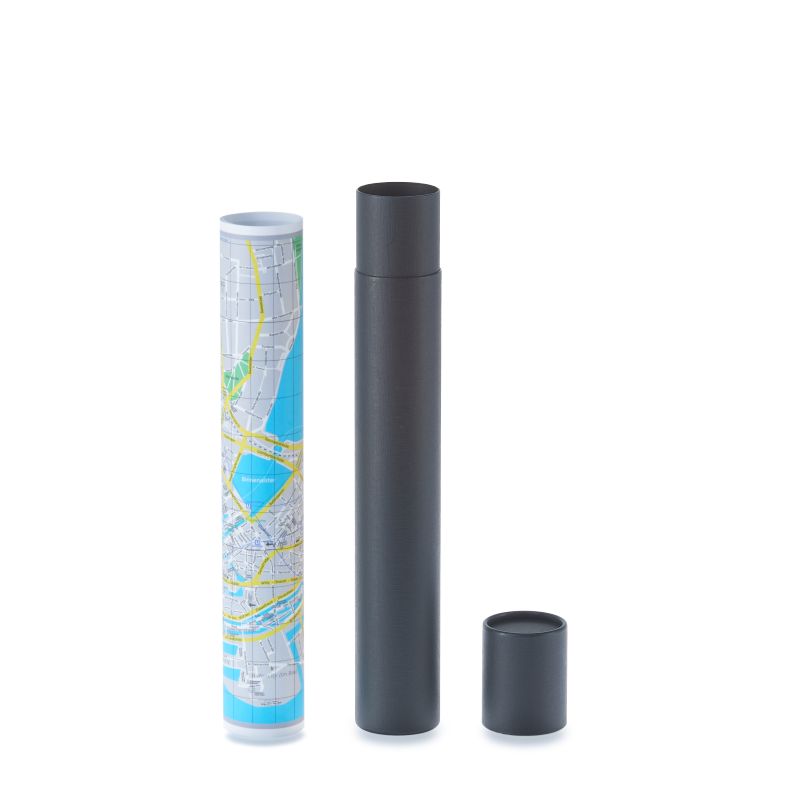 50 Paper Tubes black | 315 x 45 mm I food grade