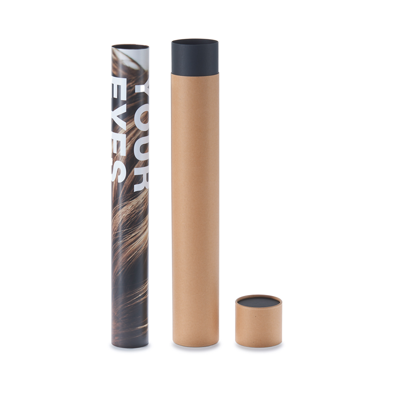 25 Tubes en carton kraft | 450 x 66 mm I qualité alimentaire