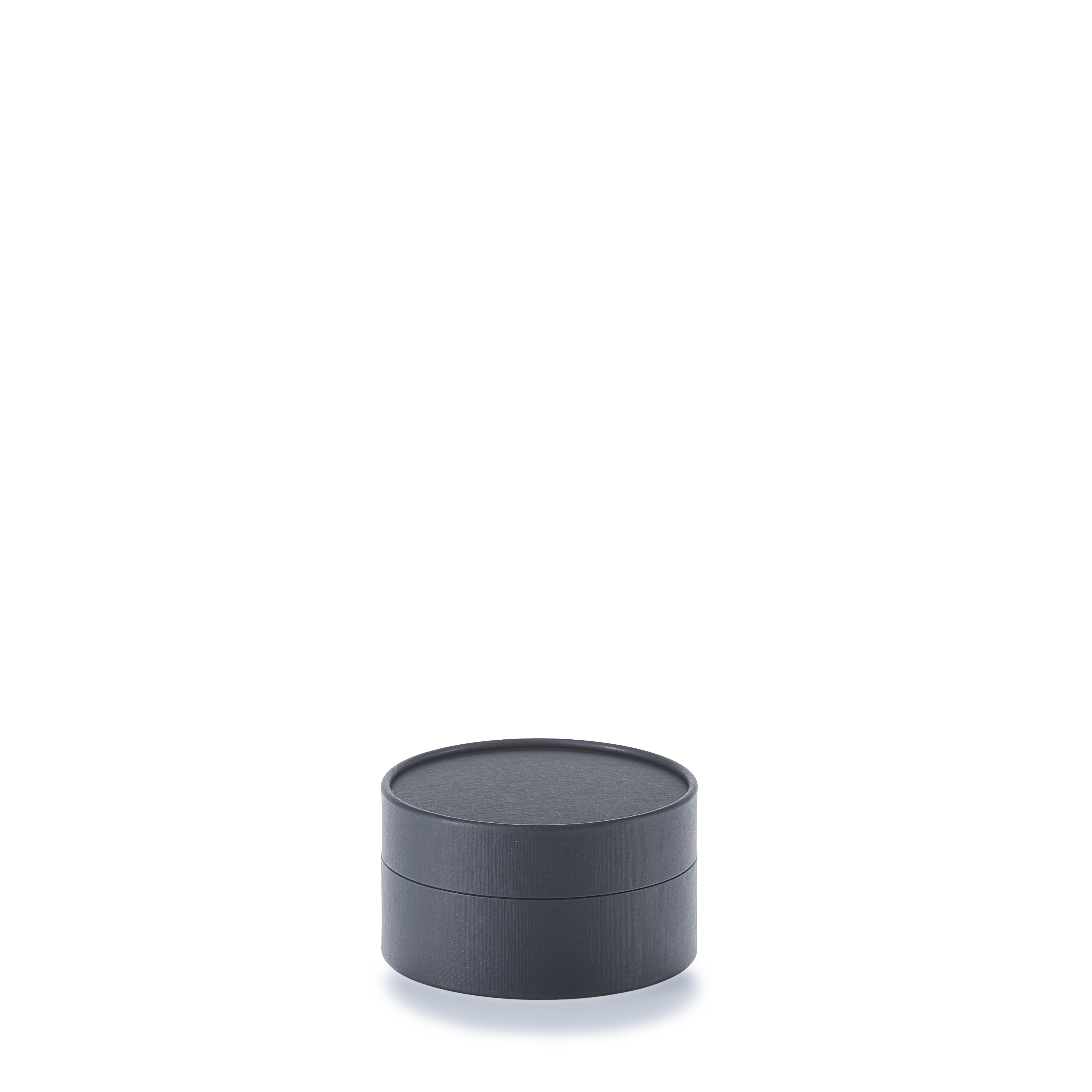 24 Pappdosen schwarz linon | 60 x 124 mm I food grade