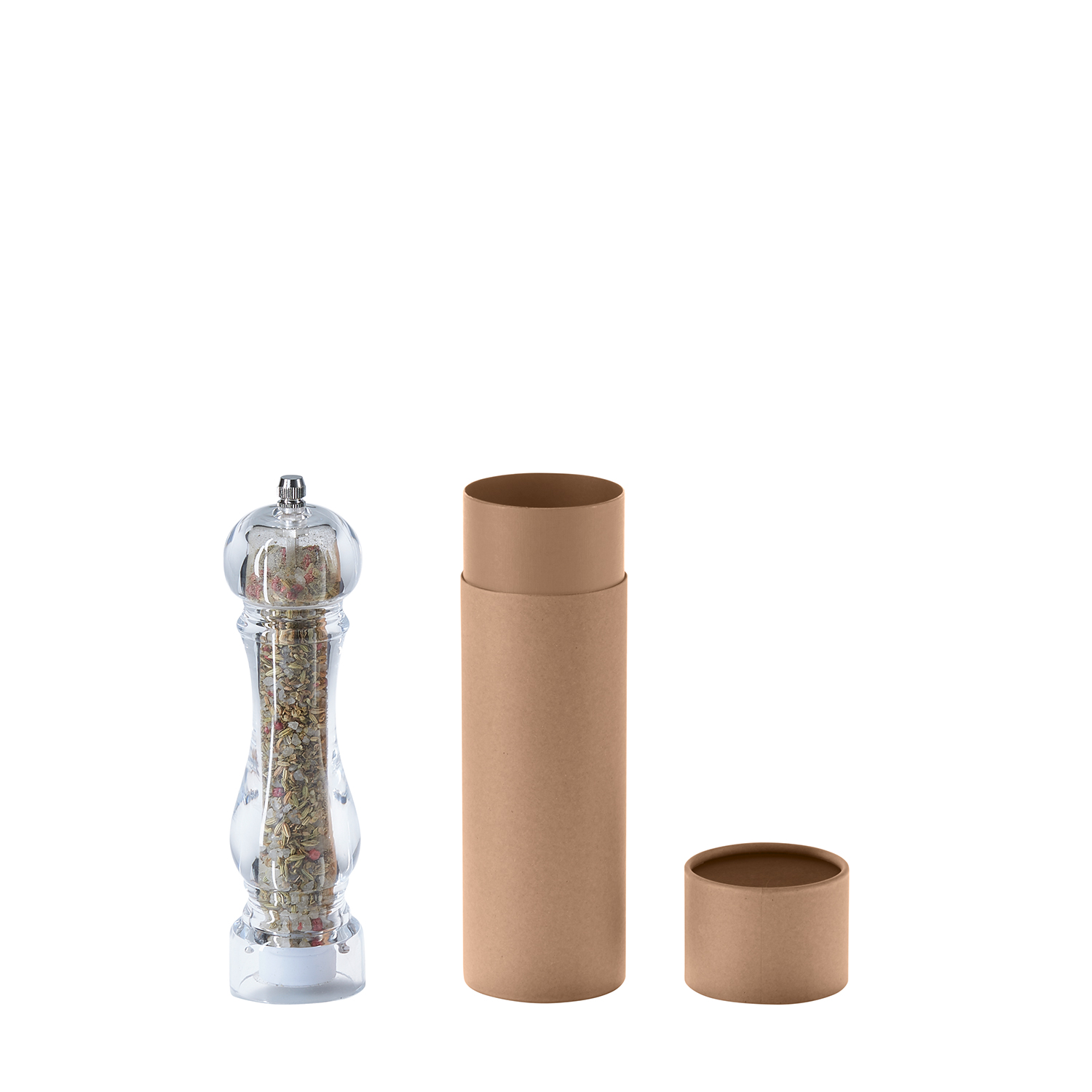 50 Tubes en carton kraft 1c | 215 x 66 mm I qualité alimentaire
