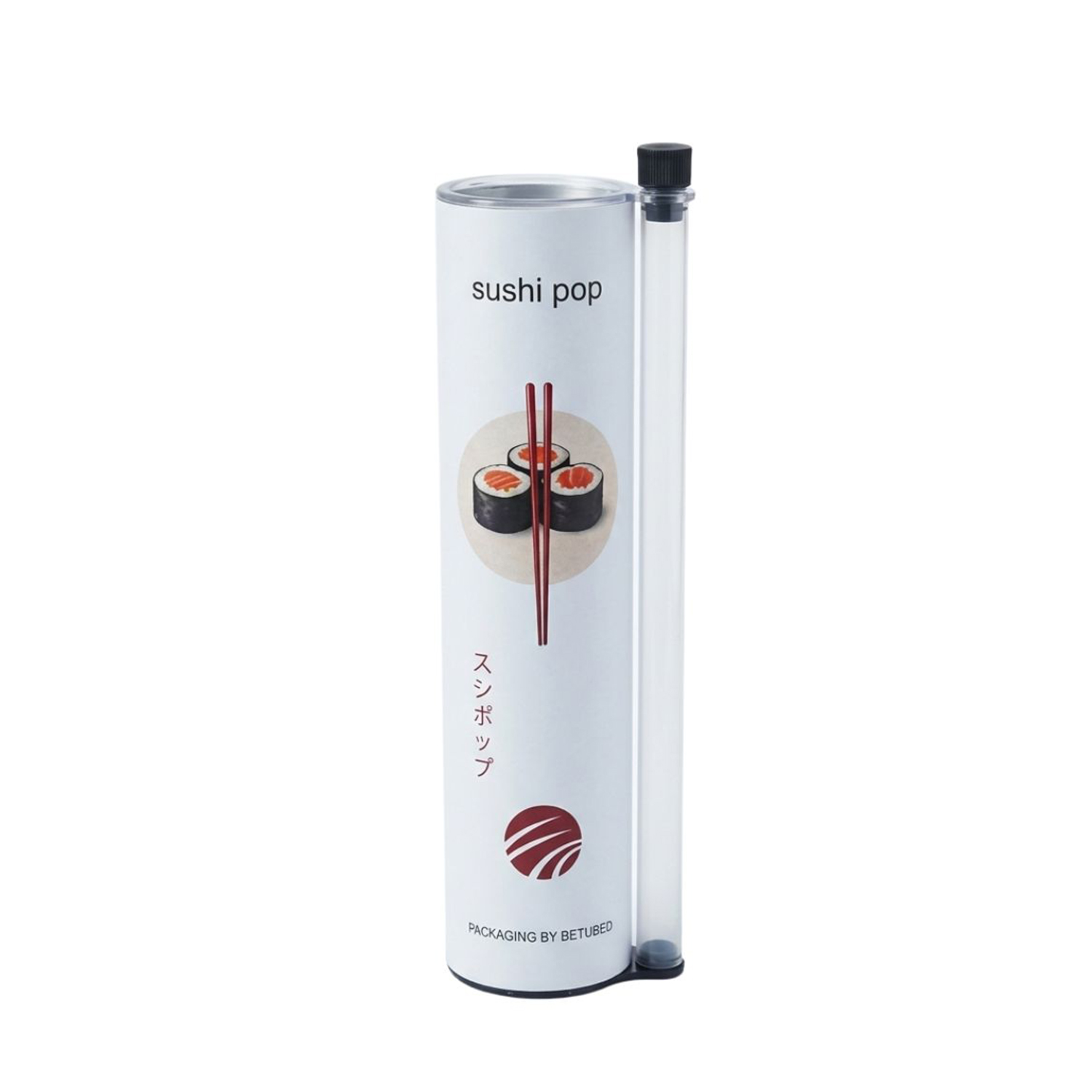 120 Paper Tube Sushi Push-Up 4c | 220 x 48 mm  I food grade