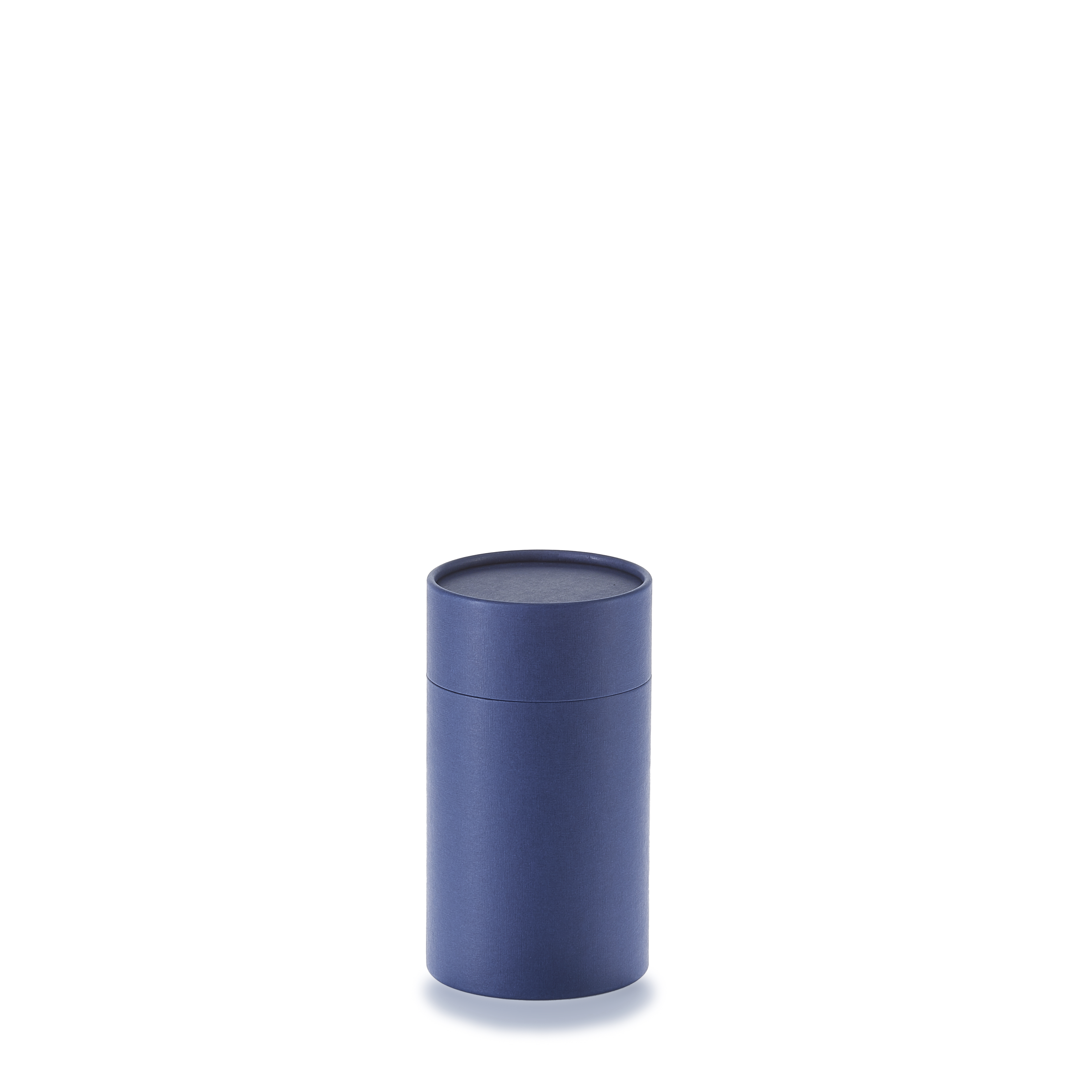 Pappdose blau | 150 x 86 mm