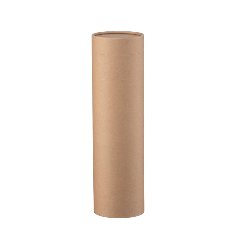 25 Tubes en carton kraft 1c | 320 x 110 (104*) mm qualité alimentaire