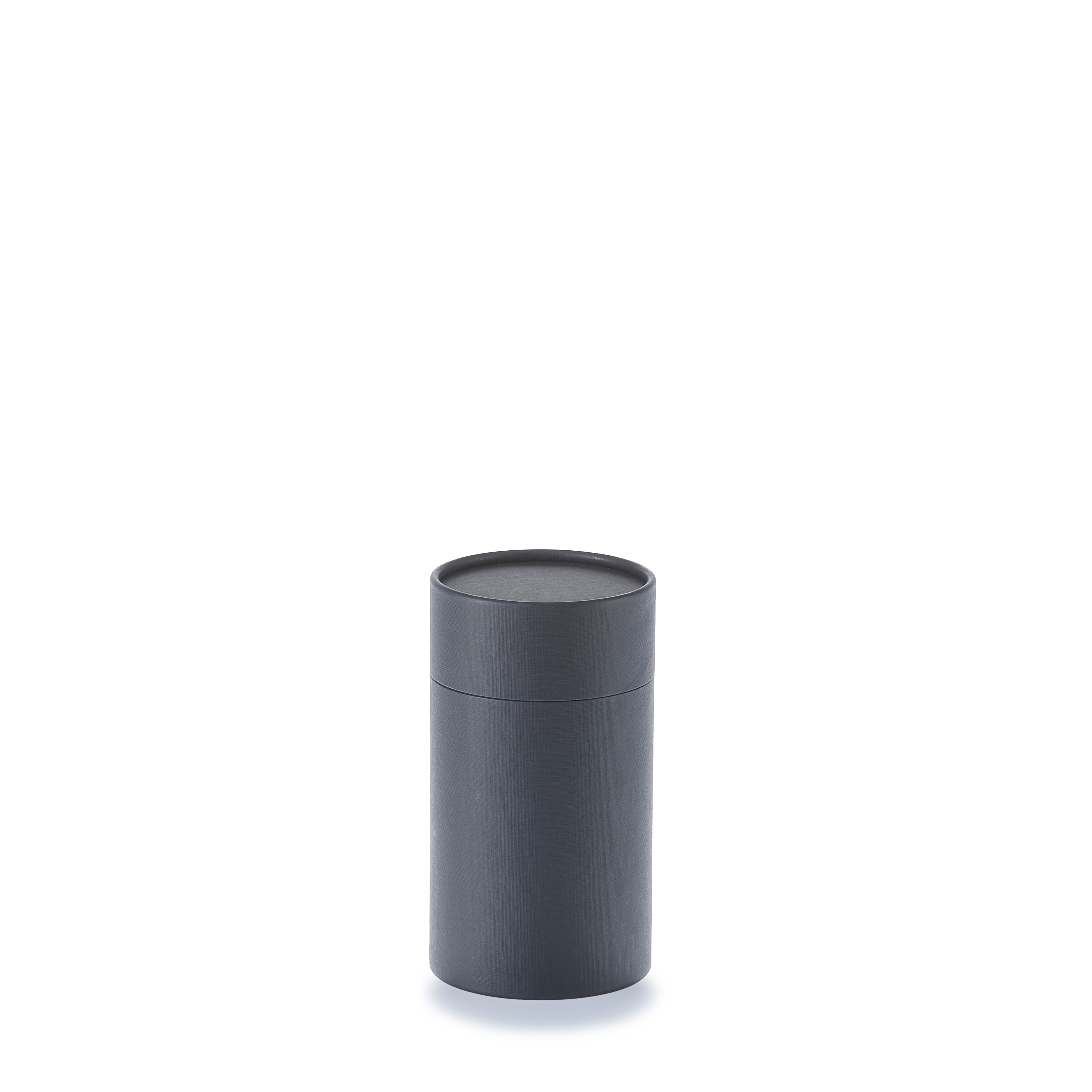 Pappdose schwarz linon | 150 x 87 mm  I food grade