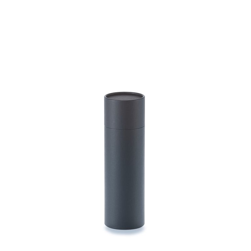 50 Tubes en carton noir  | 215 x 66 mm I qualité alimentaire