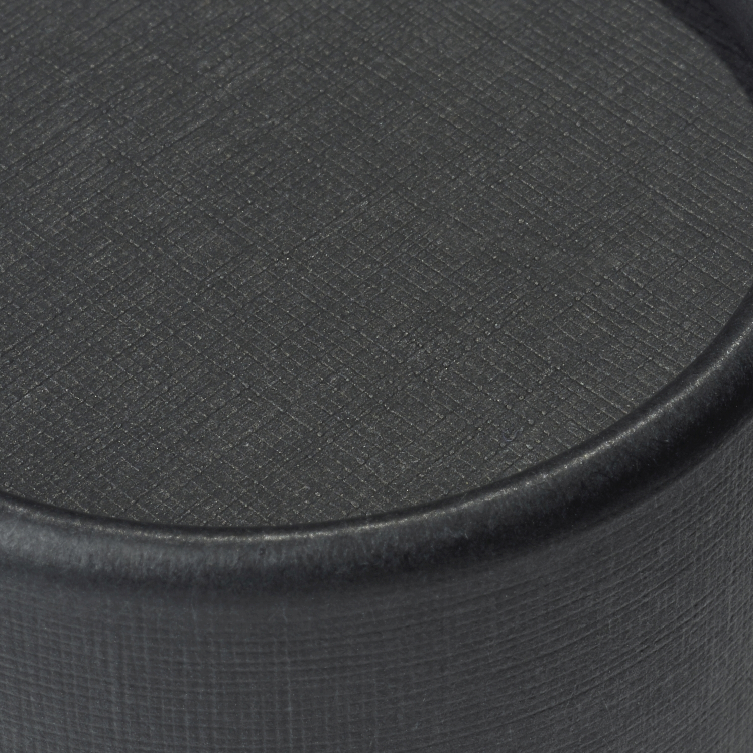 Pappdose schwarz linon | 150 x 66 mm (ungebördelt)