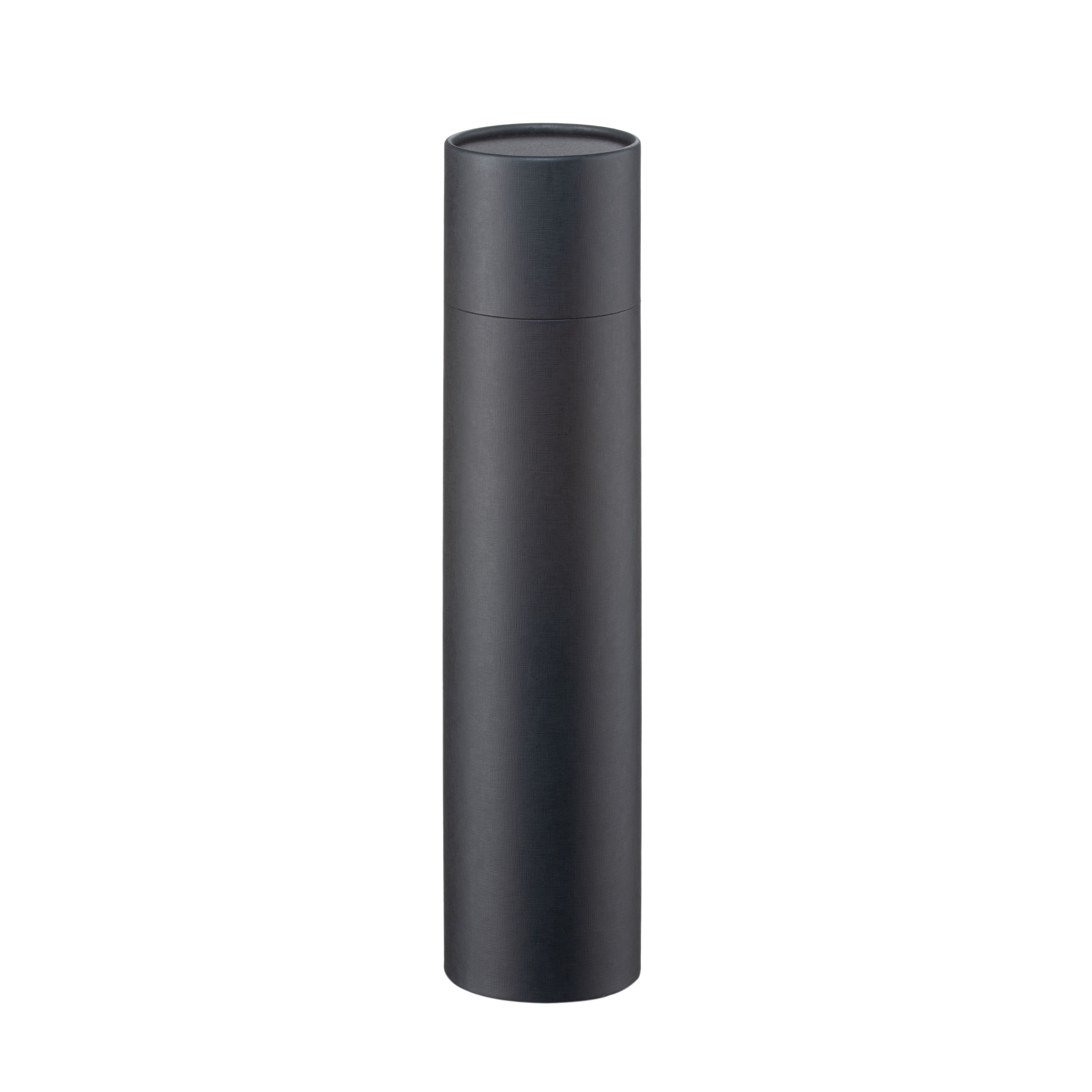 25 Pappdosen schwarz linon | 355 x79 mm