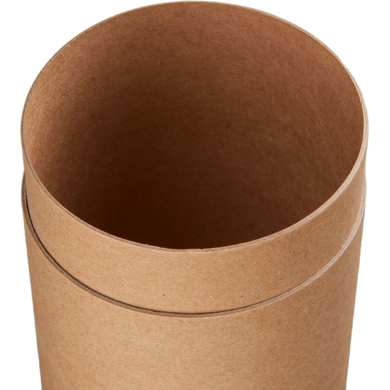 50 Paper Tubes kraft 2c | 180 x 87 mm I food grade