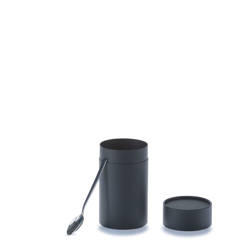 50 Paper Tubes black linon | 150 x 87 mm  I food grade