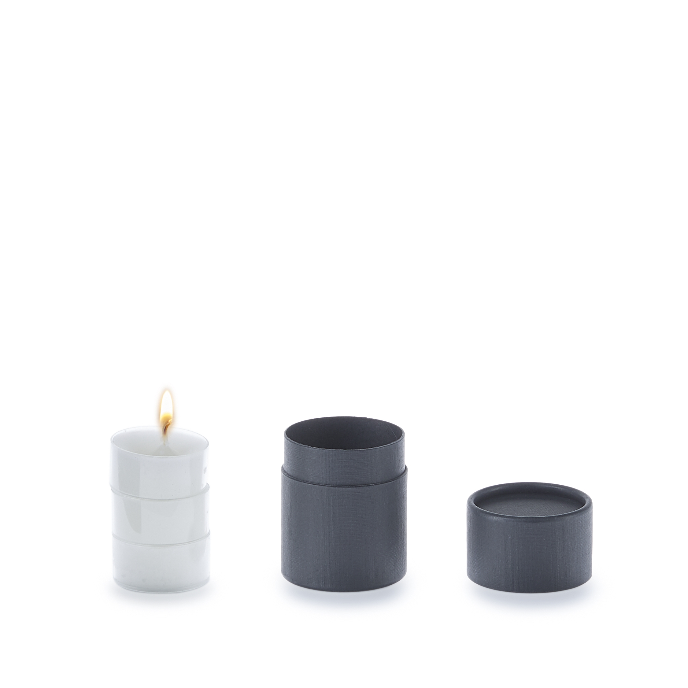 100 Caja de cartón negro | 60 x 45 mm