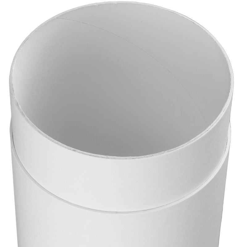 50 Tubes en carton blanc | 215 x 66 mm I qualité alimentaire