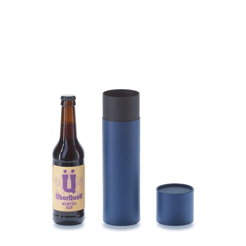 50 Paper Tubes blue | 245 x 66 mm